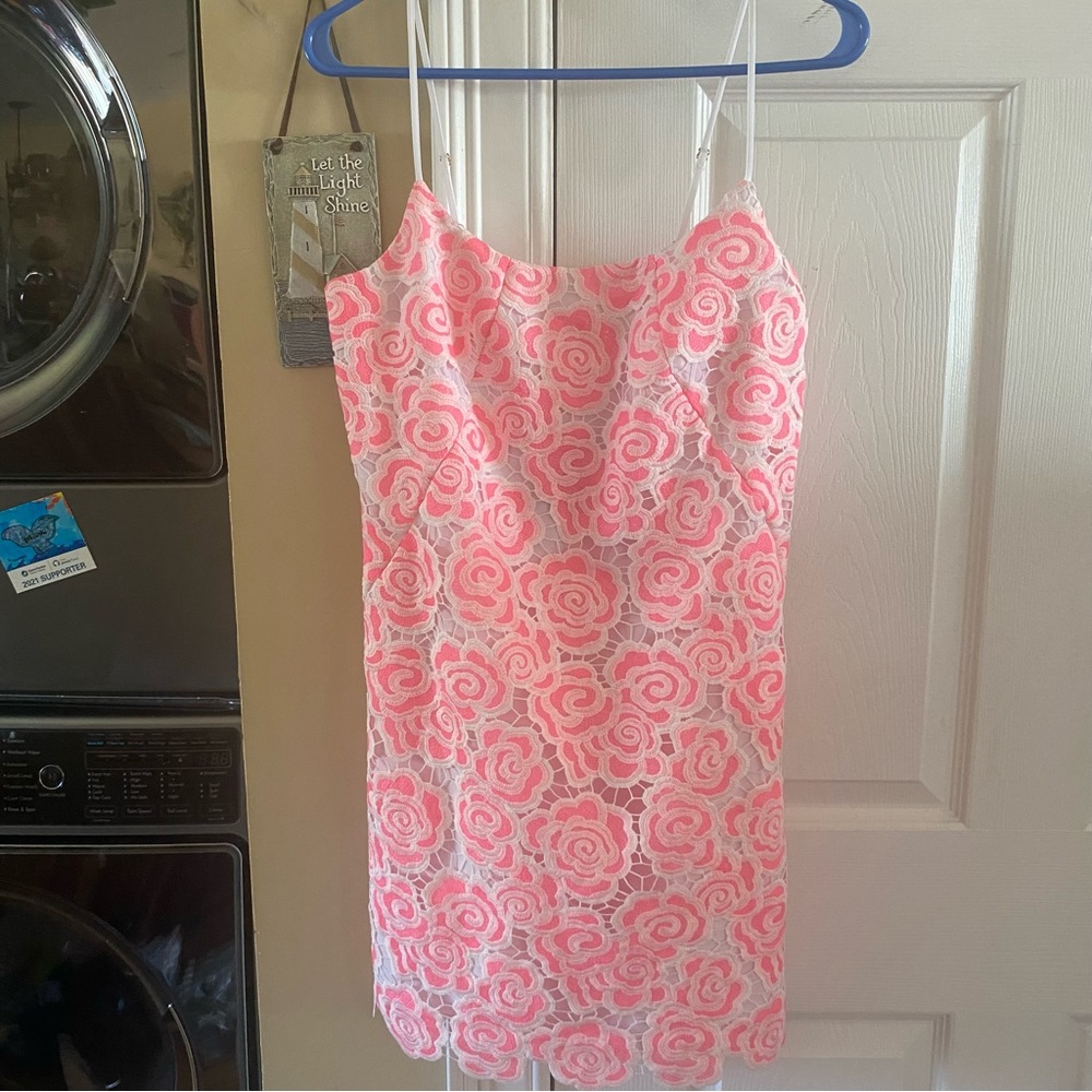 NWT Lilly Pulitzer Pink Lace Dress 💕